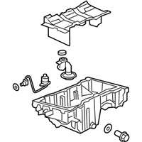OEM Chevrolet Traverse Oil Pan - 12693238