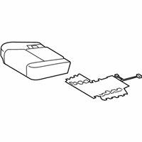 TOYOTA Genuine 71691-0C010-E0 Seat Cushion Hinge Cover TOYOTA Genuine 71691-0C010-E0 Seat Cushion Hinge Cover
