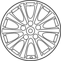 Genuine Wheel, Disc - 42611-53220