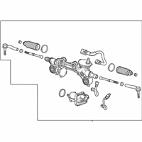 OEM 2020 GMC Sierra 1500 Steering Gear - 84733684