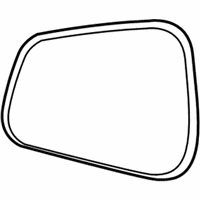 Genuine Buick Mirror-Outside Rear View (Reflector Glass & Backing Plate) - 42492862