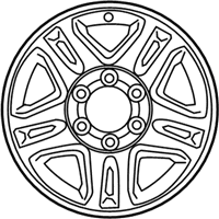 Genuine Toyota Wheel, Disc - 42611-AF120