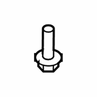 Genuine Ford Bracket Bolt - -W708745-S439