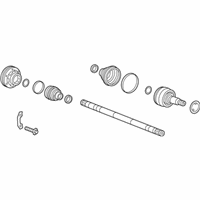 OEM 2020 Chevrolet Camaro Axle Assembly - 84550234