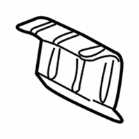 Genuine Ford Radius Heat Shield