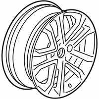 Genuine Buick Wheel Rim-Frt & Rr - 42624777