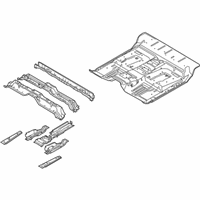 Genuine Ford Pan Assembly - Floor - BL3Z-1511135-B