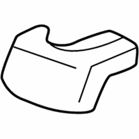 TOYOTA Genuine 71691-0C020-B0 Seat Cushion Hinge Cover TOYOTA Genuine 71691-0C020-B0 Seat Cushion Hinge Cover