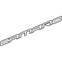 22752666 New OEM Fender "Camaro" Name Plate 2010-2015 Chevrolet Camaro