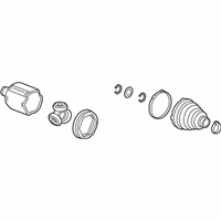 OEM GMC Yukon JOINT KIT-FRT WHL DRV SHF TRI-POT - 84808766