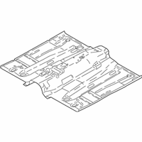 Genuine Ford PAN ASY - FLOOR - FRONT - G1FZ-5811135-A