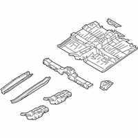 Genuine Ford Front Floor Pan - 9T1Z-6111135-D