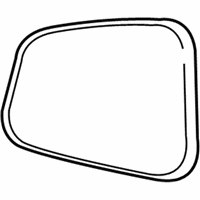 Genuine Buick Mirror Asm-Outside Rear View *Service Primer - 95374056