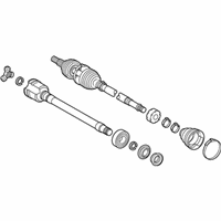 Genuine Toyota Avalon Shaft Assembly, Front Drive, Right - 43410-06B70