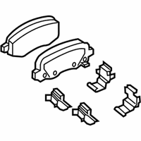 OEM 2020 Jeep Compass Pad Kit-Rear Disc Brake - 68353597AB