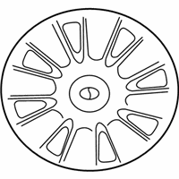 Genuine Ford Wheel Center Cap