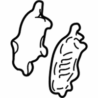 Genuine Disc Brake Pad Shims