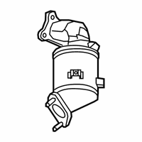 Genuine Buick Warm Up 3Way Catalytic Convertor Assembly (W/ Exhaust Pip - 84256774