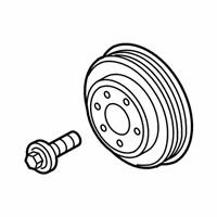 OEM 2016 Ford F-150 Pulley - FT4Z-6312-B