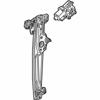 OEM 2021 Chevrolet Silverado 1500 Window Regulator - 84903312