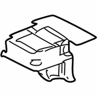 Genuine Toyota Sensor Assembly, Air Bag - 89170-0W150