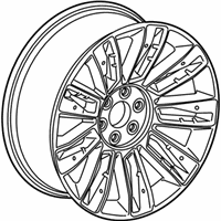 Genuine Cadillac Wheel Rim,Frt & Rr - 84588749