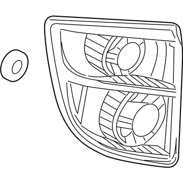 Toyota 81551-2B590 Combo Lamp Assembly