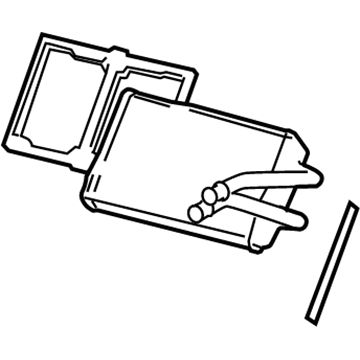 GM 89018289 Heater Core