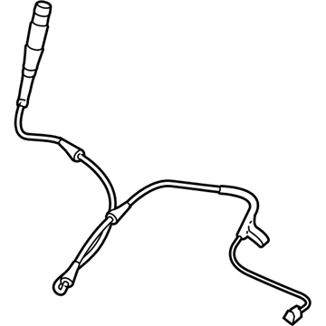 BMW 34-35-6-792-567 Brake Pad Wear Sensor, Front Left