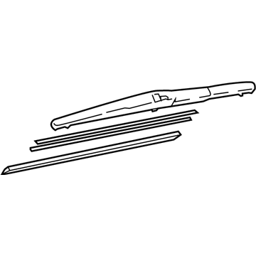 Toyota 85242-0D130 Wiper Blade