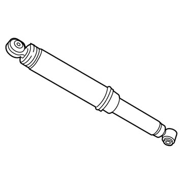 GM 22695255 Rear Shock Absorber Kit