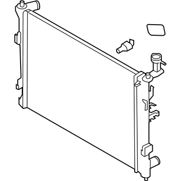 Kia 253101M120 Radiator Assembly