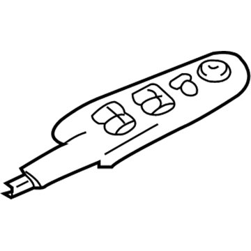 Hyundai 93570-2E150-CH Power Window Main Switch Assembly