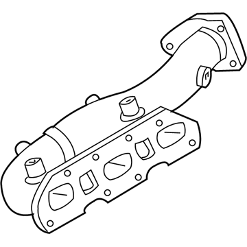 Infiniti 14002-AL502 Manifold Assy-Exhaust