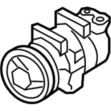 Nissan 92600-JM01E Compressor-Cooler