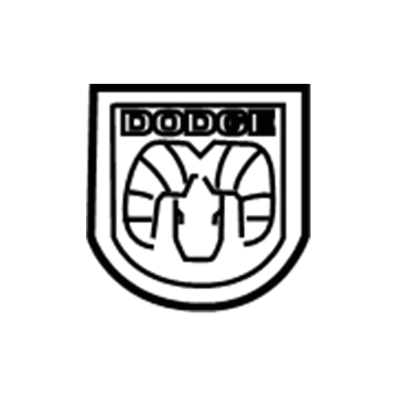 Mopar 4805899AB Ornament-Ram Head