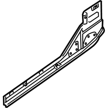 Nissan G6470-9CFAA Extension Assembly-SILL Inner, RH