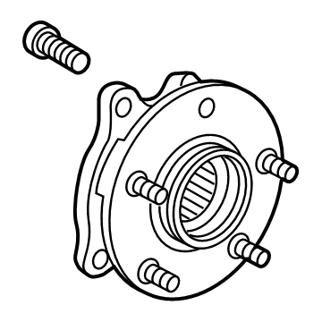 Toyota 43550-0A040 Hub Assembly