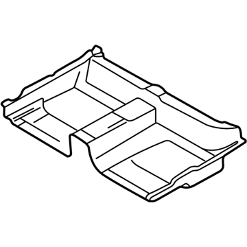 BMW 51-47-8-243-368 Floor Covering, Rear