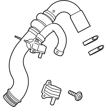 Ford FR3Z-6C646-A Intercooler Hose