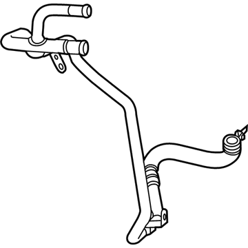 Mopar 5058725AF Hose-Heater Return