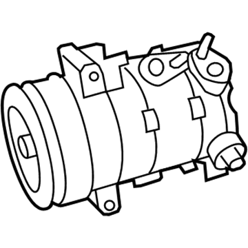 Mopar 68084913AC COMPRESOR-Air Conditioning