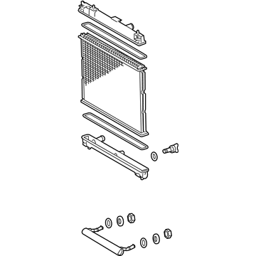 Toyota 16400-21371 Radiator Assembly