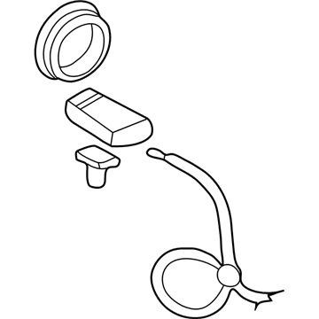 GM 19181876 Sensor Asm, Front Wheel Speed