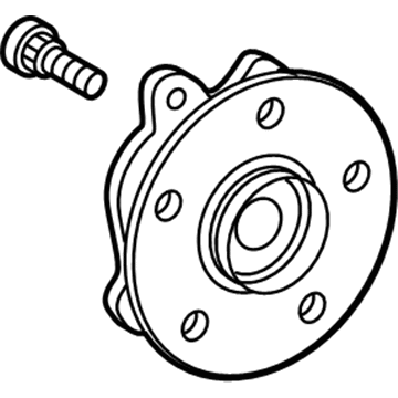 Lexus 43550-06010 Hub & Bearing Assy