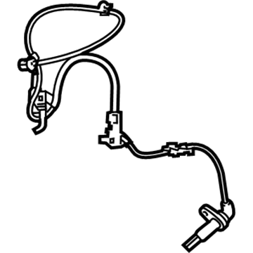 Toyota 89542-33141 Front Speed Sensor