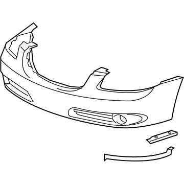 GM 15928221 Bumper Cover