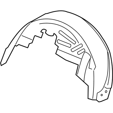 Mopar 5116276AE Shield-Splash