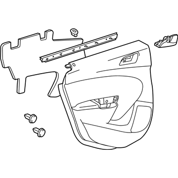 GM 23365632 Door Trim Panel