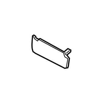 Hyundai 85220-S2000-YGE Sun Visor Assembly, Right